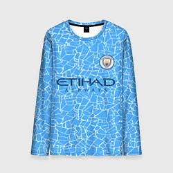 Лонгслив мужской Manchester City 2021 Home Kit, цвет: 3D-принт
