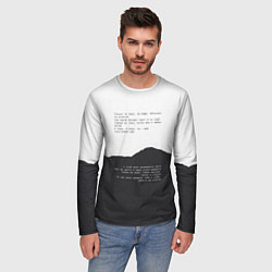 Лонгслив мужской Только ты пари, цвет: 3D-принт — фото 2