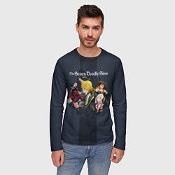 Лонгслив мужской The Seven Deadly Sins, цвет: 3D-принт — фото 2