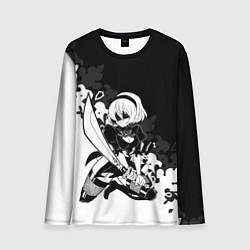 Лонгслив мужской NIER AUTOMATA, цвет: 3D-принт