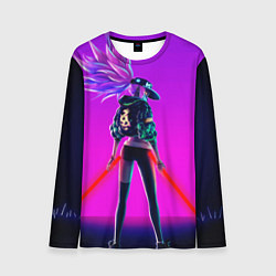 Лонгслив мужской KDA Akali, цвет: 3D-принт