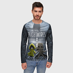 Лонгслив мужской LITTLE NIGHTMARES 2, цвет: 3D-принт — фото 2