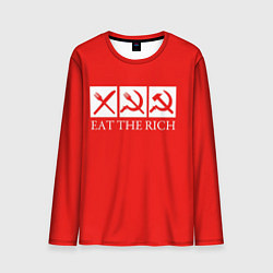 Мужской лонгслив Eat The Rich