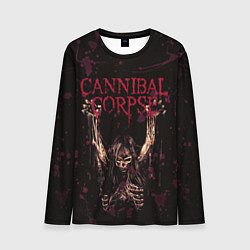 Мужской лонгслив Cannibal Corpse Skeleton