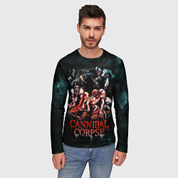 Лонгслив мужской Cannibal Corpse, цвет: 3D-принт — фото 2