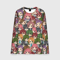Лонгслив мужской Horimiya Chibi, цвет: 3D-принт