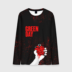 Мужской лонгслив Green day