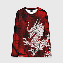 Лонгслив мужской Chinese Dragon, цвет: 3D-принт