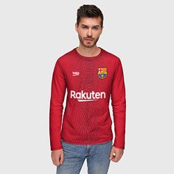 Лонгслив мужской FC Barcelona Goalkeeper 202122, цвет: 3D-принт — фото 2