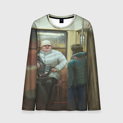 Лонгслив мужской Кондуктор3D, цвет: 3D-принт