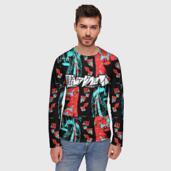Лонгслив мужской Kakegurui Безумный азарт, цвет: 3D-принт — фото 2