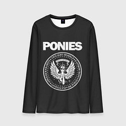 Мужской лонгслив Pony x Ramones