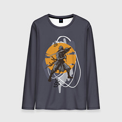Лонгслив мужской Ниндзя, цвет: 3D-принт