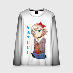Лонгслив мужской Doki Doki SAYORI, цвет: 3D-принт