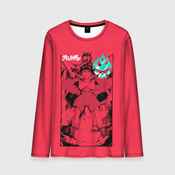 Лонгслив мужской Гуррен Лаганн Симон, цвет: 3D-принт