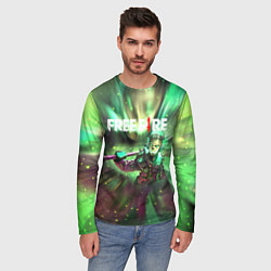 Лонгслив мужской FREEFIRE Battlegrounds Z, цвет: 3D-принт — фото 2