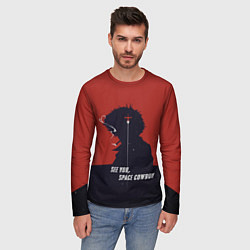 Лонгслив мужской Cowboy Bebop - Spike, цвет: 3D-принт — фото 2