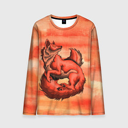 Лонгслив мужской Fox, цвет: 3D-принт