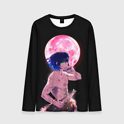 Мужской лонгслив Иноске клинок рассекающий демонов арт