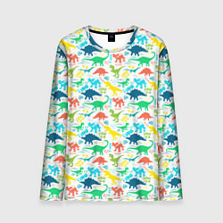 Лонгслив мужской DINOSAUR, цвет: 3D-принт