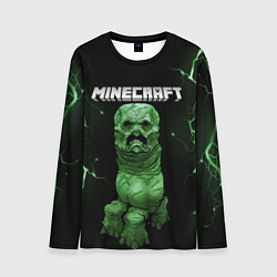 Лонгслив мужской CREEPER 3D MINECRAFT 3D Z, цвет: 3D-принт
