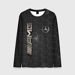 Лонгслив мужской MERCEDES LOGO BRONZE, цвет: 3D-принт
