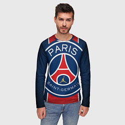 Лонгслив мужской Paris Saint-Germain PSG, цвет: 3D-принт — фото 2
