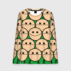Мужской лонгслив Cyanide & Happiness Face Sure