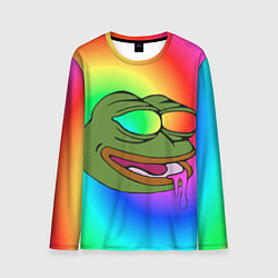 Мужской лонгслив Pepe rainbow