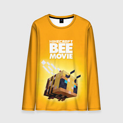 Лонгслив мужской BEE MOVIE Minecraft, цвет: 3D-принт