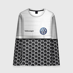 Лонгслив мужской Volkswagen Стальная решетка, цвет: 3D-принт