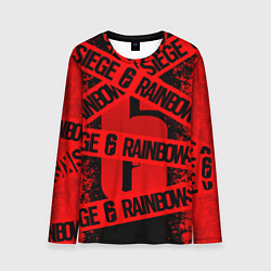 Лонгслив мужской Rainbow Six Siege: Опасно для жизни, цвет: 3D-принт