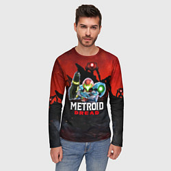 Лонгслив мужской Metroid Dread Самус Аран, цвет: 3D-принт — фото 2