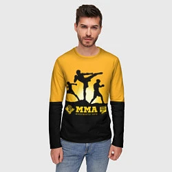 Лонгслив мужской ММА Mixed Martial Arts, цвет: 3D-принт — фото 2