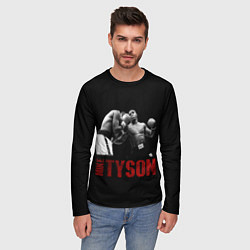 Лонгслив мужской Майк Тайсон Mike Tyson, цвет: 3D-принт — фото 2