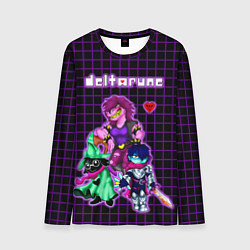 Лонгслив мужской Deltarune Logo Characters, цвет: 3D-принт
