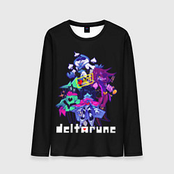 Лонгслив мужской DELTARUNE РУНА ДЕЛЬТА ГЕРОИ ИГРЫ, цвет: 3D-принт