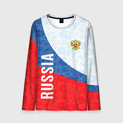 Мужской лонгслив RUSSIA SPORT STYLE РОССИЯ СПОРТИВНЫЙ СТИЛЬ