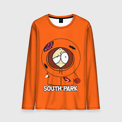 Лонгслив мужской South Park - Южный парк Кенни, цвет: 3D-принт