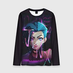 Лонгслив мужской League Of Legends Jinx neon, цвет: 3D-принт