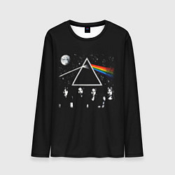 Мужской лонгслив PINK FLOYD LOGO ПИНК ФЛОЙД НЕБО