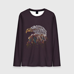 Лонгслив мужской Статный орёл, цвет: 3D-принт