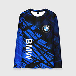 Лонгслив мужской BMW SPORT STYLE БМВ, цвет: 3D-принт