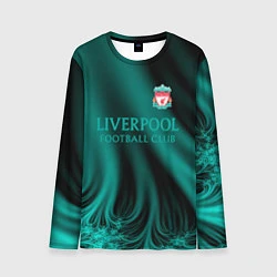 Лонгслив мужской Liverpool спорт, цвет: 3D-принт