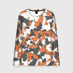 Мужской лонгслив Orange Camo