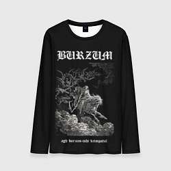 Лонгслив мужской Burzum ishi krimpatul, цвет: 3D-принт