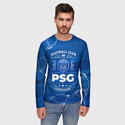 Лонгслив мужской PSG FC 1, цвет: 3D-принт — фото 2