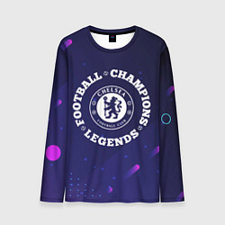 Лонгслив мужской Chelsea Легенды Чемпионы, цвет: 3D-принт