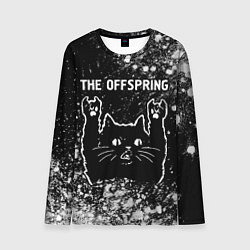 Лонгслив мужской The Offspring Rock Cat, цвет: 3D-принт