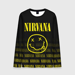 Мужской лонгслив Smile Nirvana